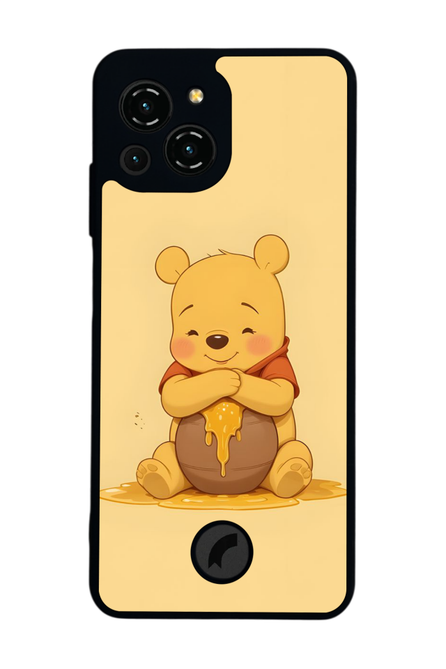 Reeder S23 Pro Max Uyumlu Winnie Tasarımlı Glossy Premium Kılıf