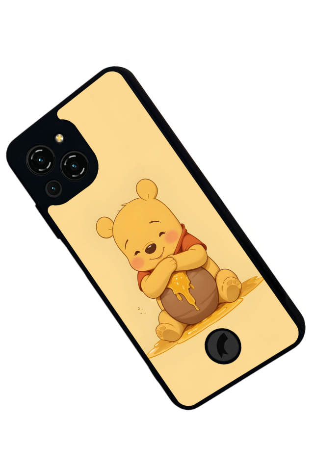 Reeder S23 Pro Max Uyumlu Winnie Tasarımlı Glossy Premium Kılıf