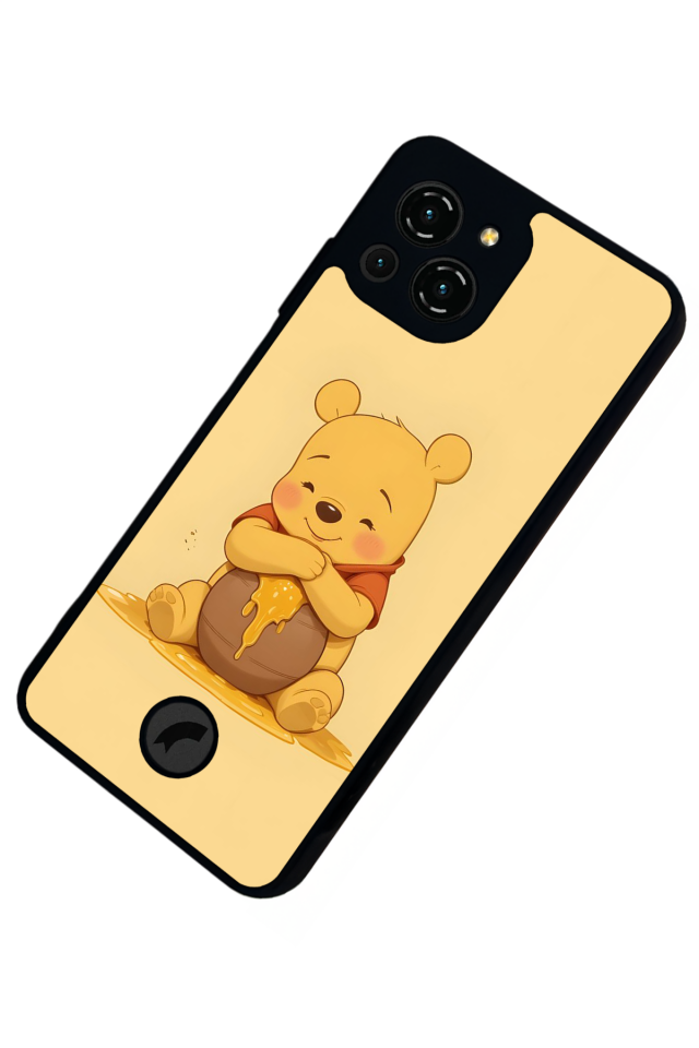 Reeder S23 Pro Max Uyumlu Winnie Tasarımlı Glossy Premium Kılıf