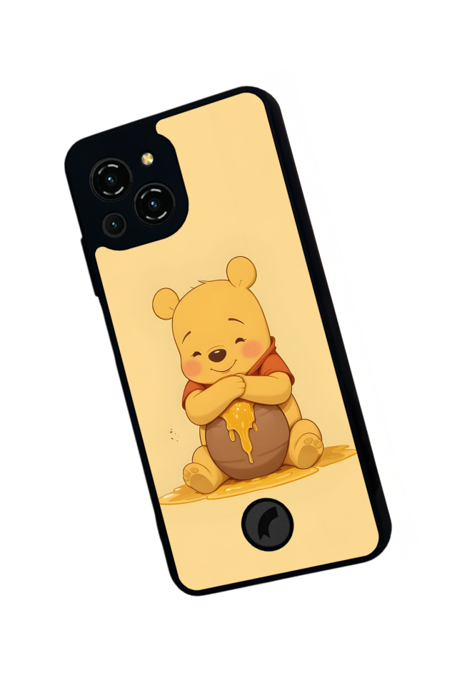 Reeder S23 Pro Max Uyumlu Winnie Tasarımlı Glossy Premium Kılıf