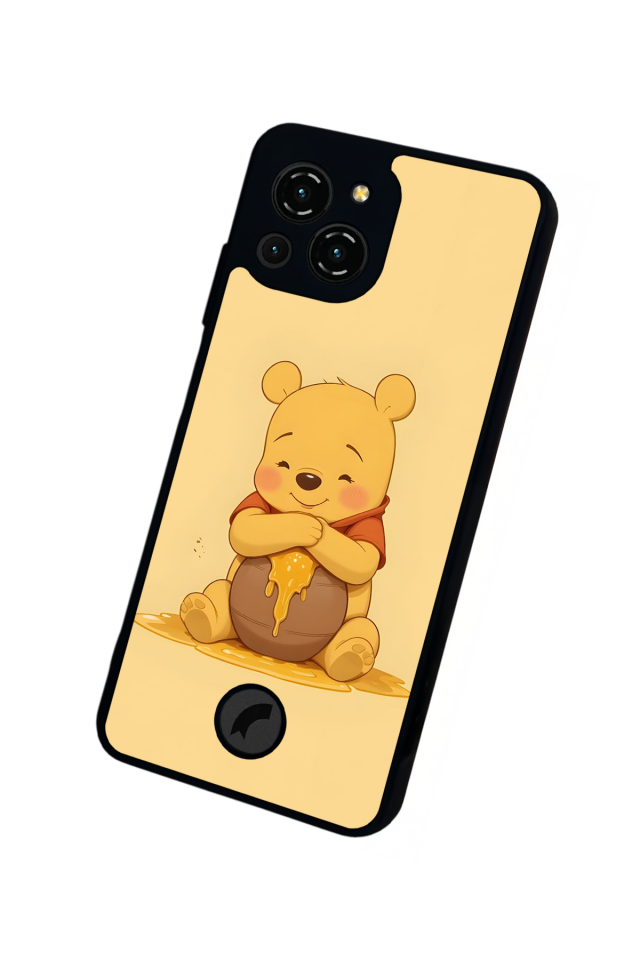 Reeder S23 Pro Max Uyumlu Winnie Tasarımlı Glossy Premium Kılıf