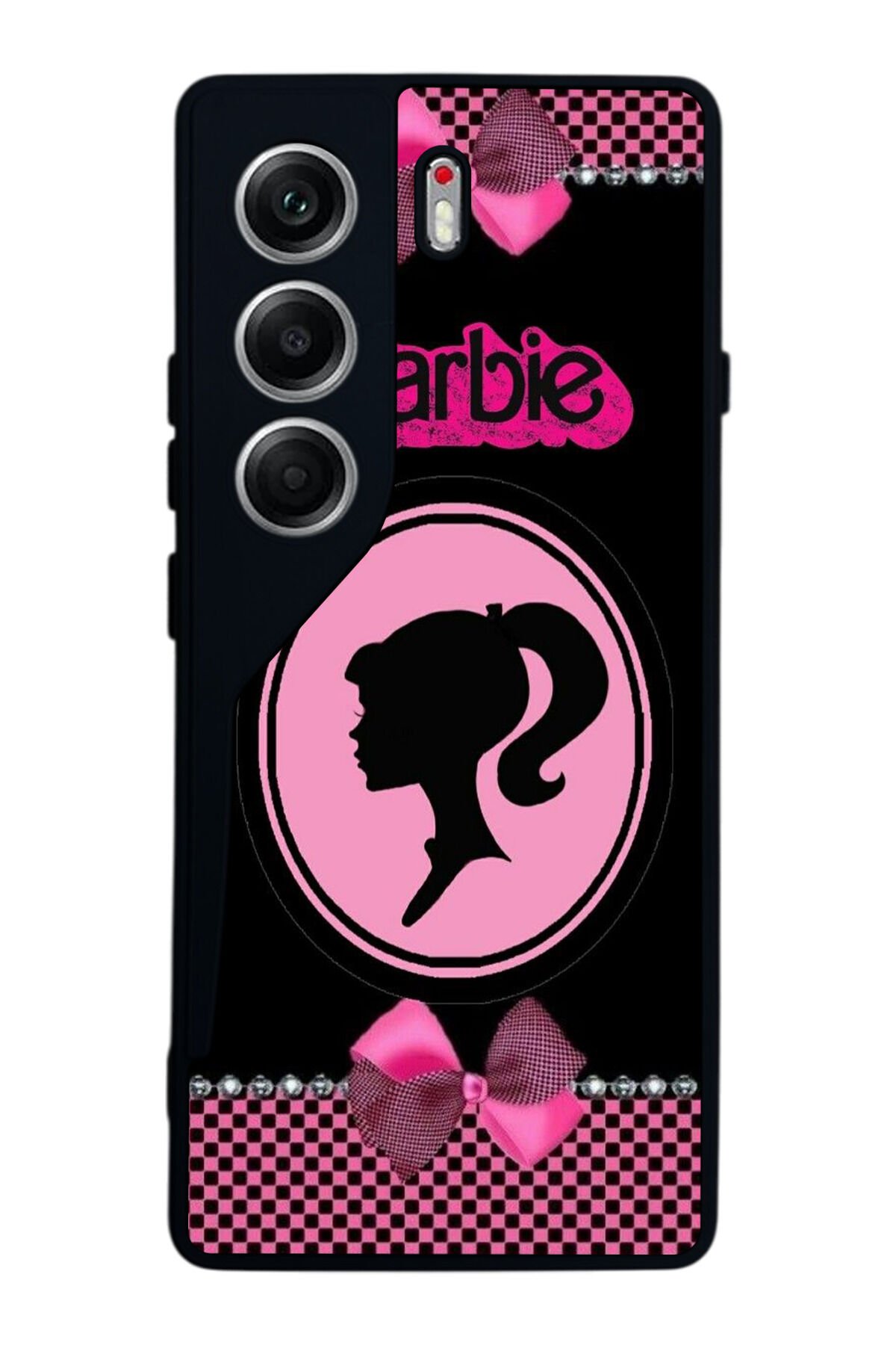 Tecno Camon 40 Uyumlu Barbie Tasarımlı Glossy Premium Kılıf