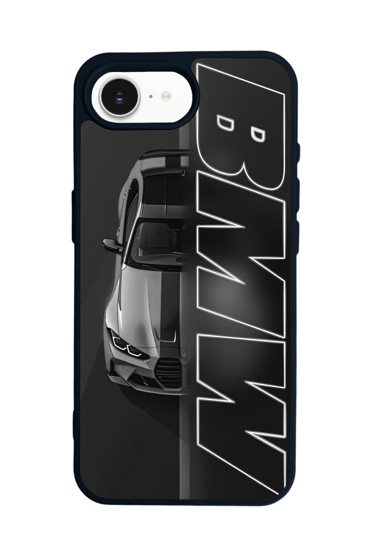 iPhone 16E Uyumlu BMW Tasarımlı Glossy Premium Kılıf