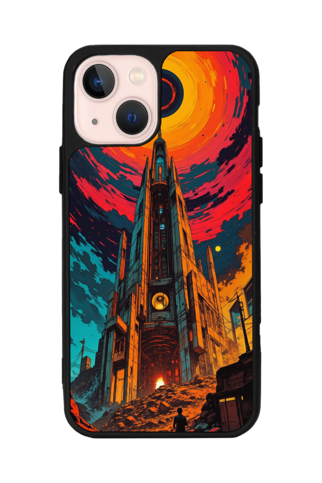 iPhone 15 Plus Uyumlu Abstract Tasarımlı Glossy Premium Kılıf