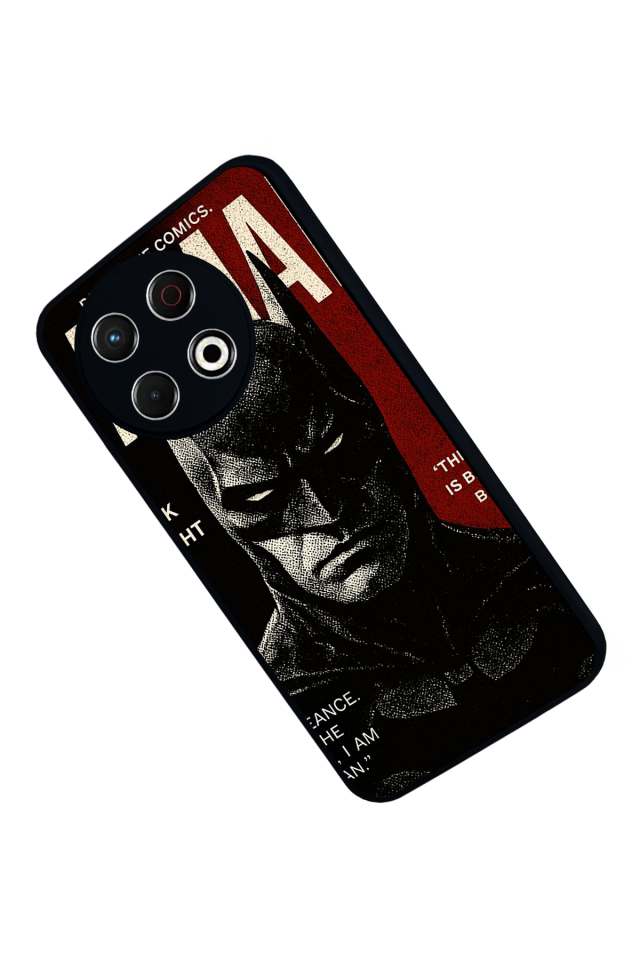 Tecno Spark 30 Pro Uyumlu Batman Tasarımlı Glossy Premium Kılıf
