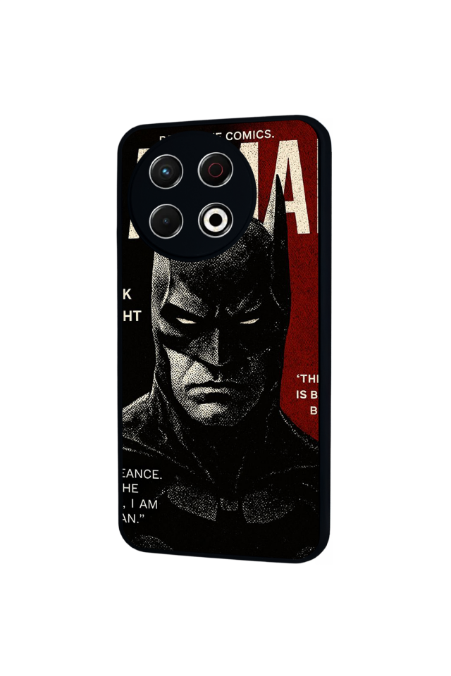 Tecno Spark 30 Pro Uyumlu Batman Tasarımlı Glossy Premium Kılıf