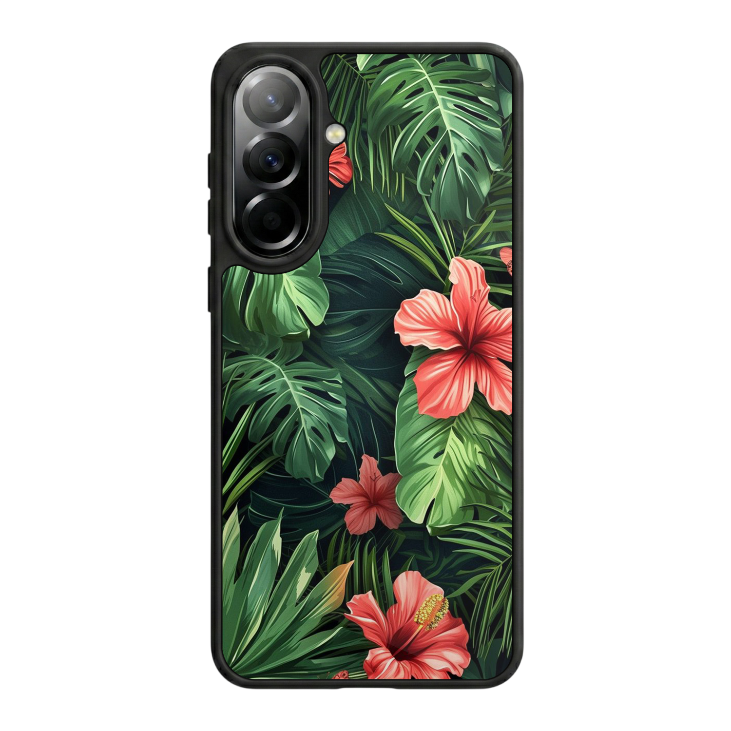 Samsung Galaxy A37 Uyumlu Botanik Tasarımlı Glossy Premium Kılıf