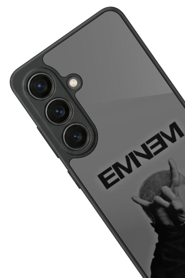 Samsung Galaxy S26 Uyumlu Eminem Tasarımlı Glossy Premium Kılıf