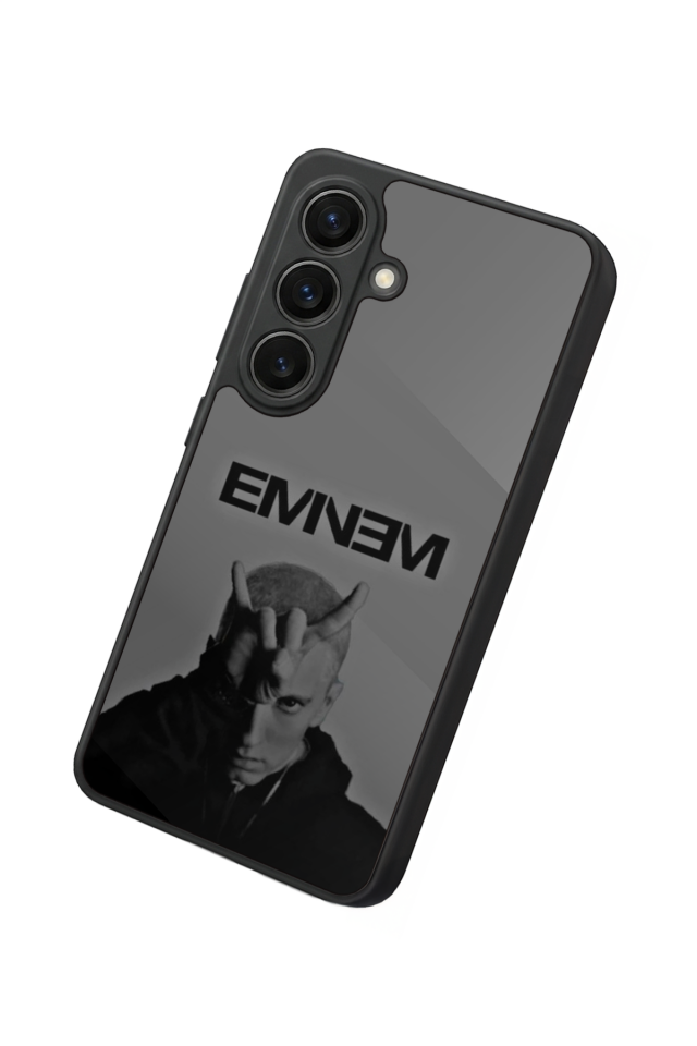 Samsung Galaxy S26 Uyumlu Eminem Tasarımlı Glossy Premium Kılıf