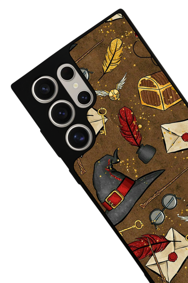 Samsung Galaxy S22 Ultra Uyumlu HarryPotter Tasarımlı Glossy Premium Kılıf