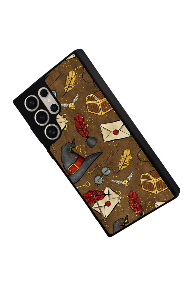 Samsung Galaxy S22 Ultra Uyumlu HarryPotter Tasarımlı Glossy Premium Kılıf