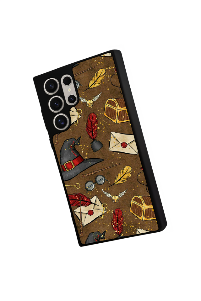 Samsung Galaxy S22 Ultra Uyumlu HarryPotter Tasarımlı Glossy Premium Kılıf