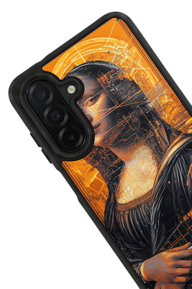 Samsung Galaxy A26 Uyumlu Monalisa Tasarımlı Glossy Premium Kılıf