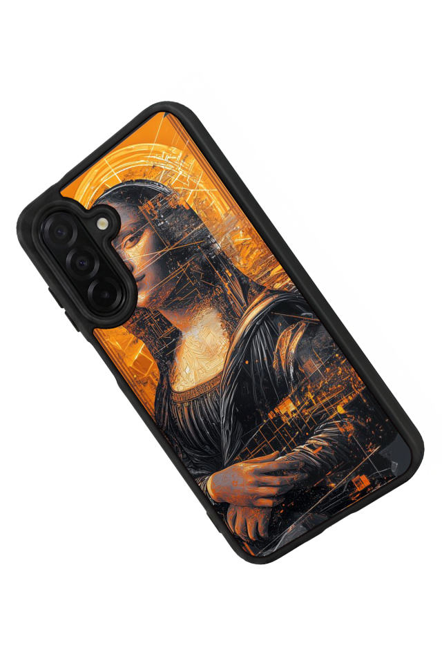 Samsung Galaxy A26 Uyumlu Monalisa Tasarımlı Glossy Premium Kılıf