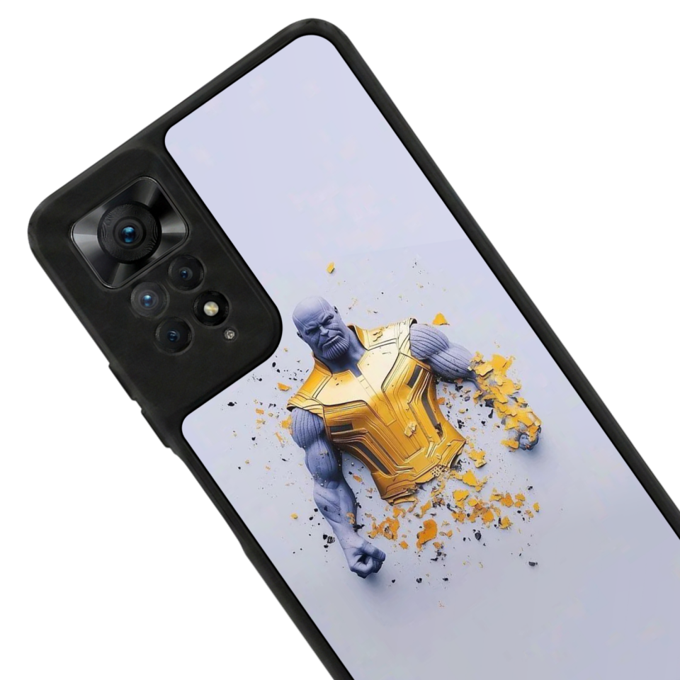 Xiaomi Redmi Note 11 Pro Uyumlu Thanos Tasarımlı Glossy Premium Kılıf