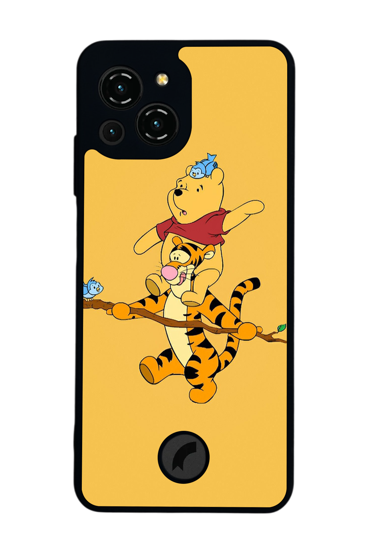 Reeder S23 Pro Max Uyumlu Winnie Tasarımlı Glossy Premium Kılıf