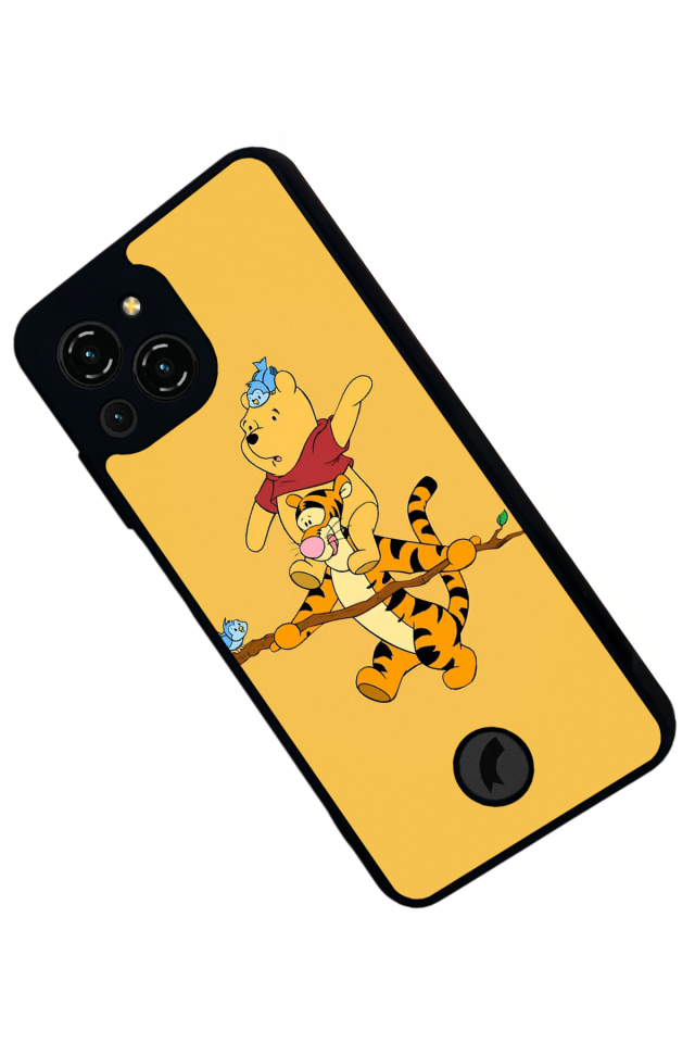 Reeder S23 Pro Max Uyumlu Winnie Tasarımlı Glossy Premium Kılıf