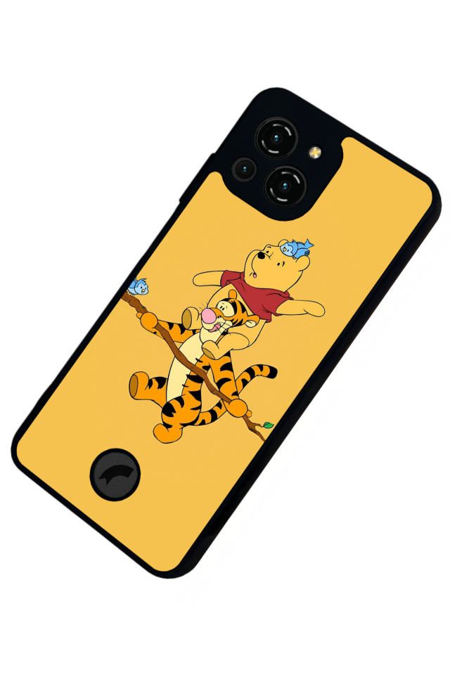 Reeder S23 Pro Max Uyumlu Winnie Tasarımlı Glossy Premium Kılıf