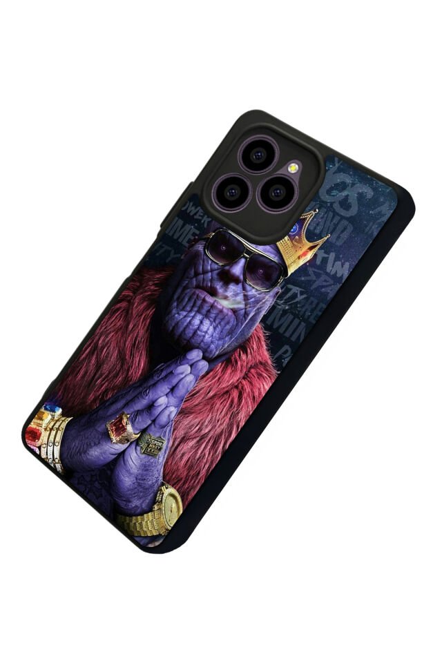 Omix X6 Uyumlu Thanos Tasarımlı Glossy Premium Kılıf