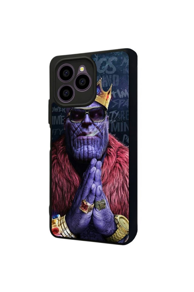 Omix X6 Uyumlu Thanos Tasarımlı Glossy Premium Kılıf