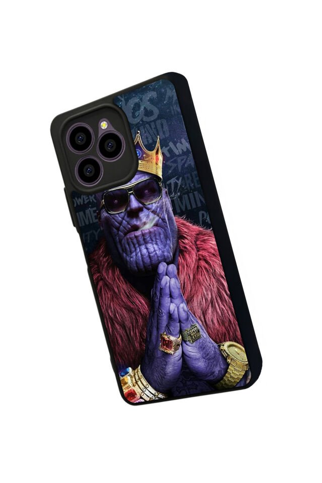 Omix X6 Uyumlu Thanos Tasarımlı Glossy Premium Kılıf