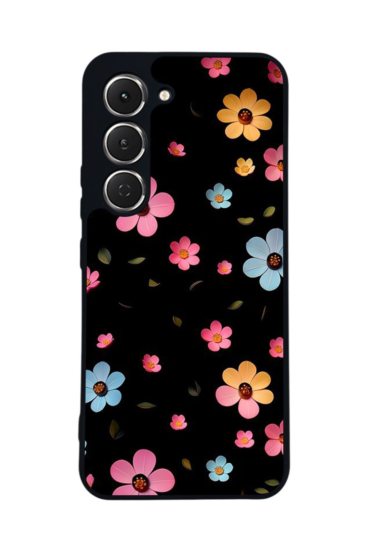 Tecno Spark 40 Pro Uyumlu Cicek Tasarımlı Glossy Premium Kılıf