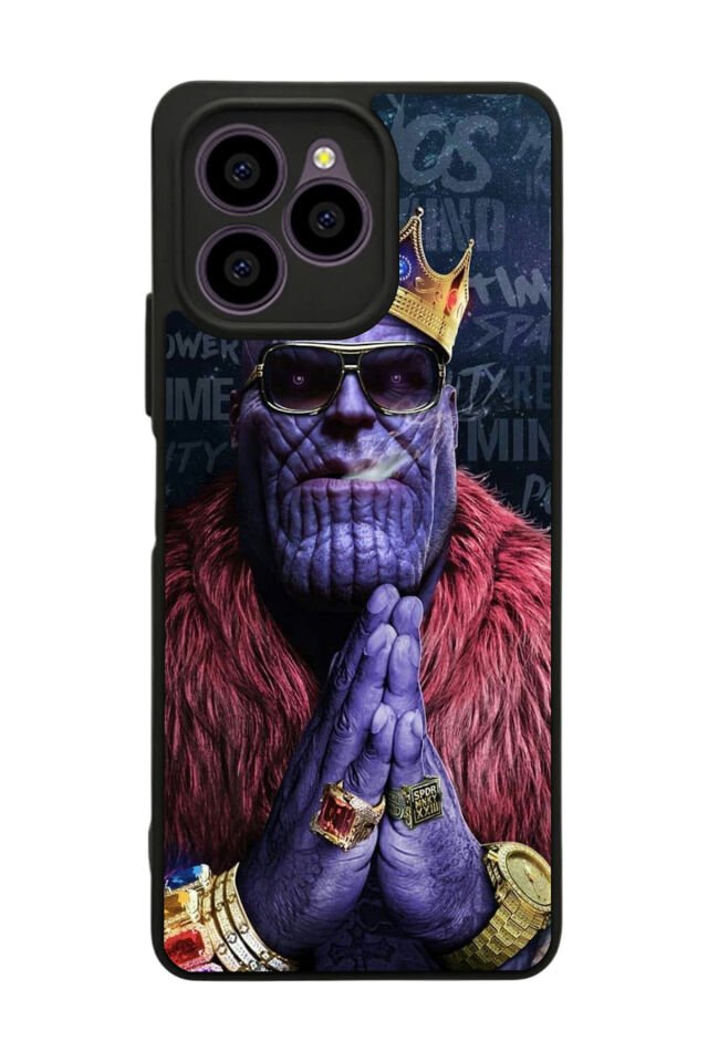 Omix X6 Uyumlu Thanos Tasarımlı Glossy Premium Kılıf