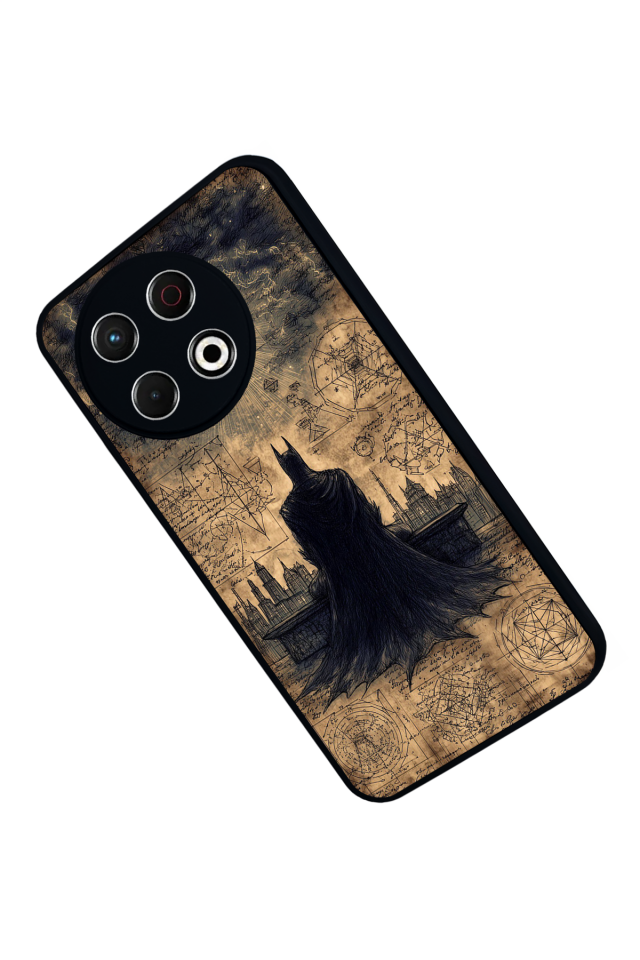 Tecno Spark 30 Pro Uyumlu Batman Tasarımlı Glossy Premium Kılıf