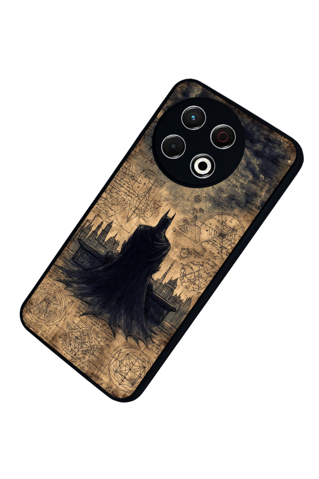 Tecno Spark 30 Pro Uyumlu Batman Tasarımlı Glossy Premium Kılıf