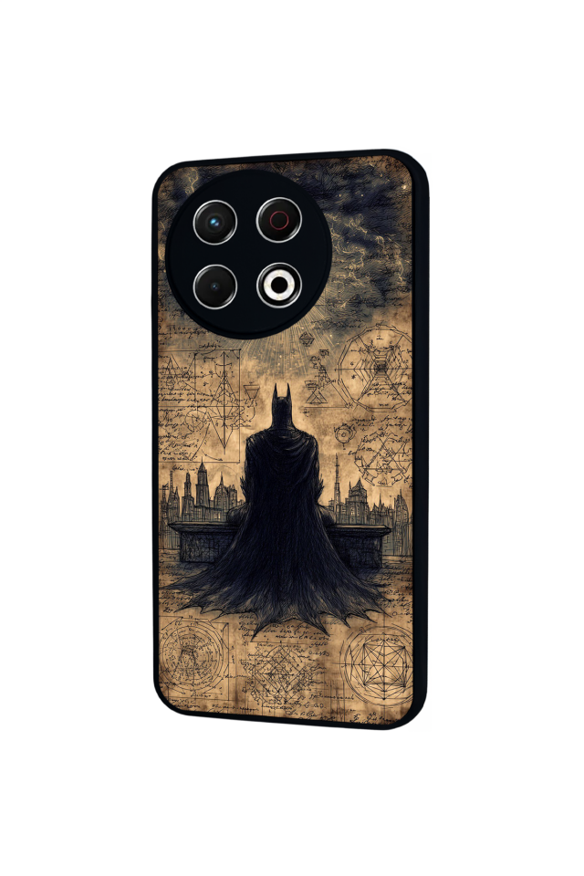 Tecno Spark 30 Pro Uyumlu Batman Tasarımlı Glossy Premium Kılıf