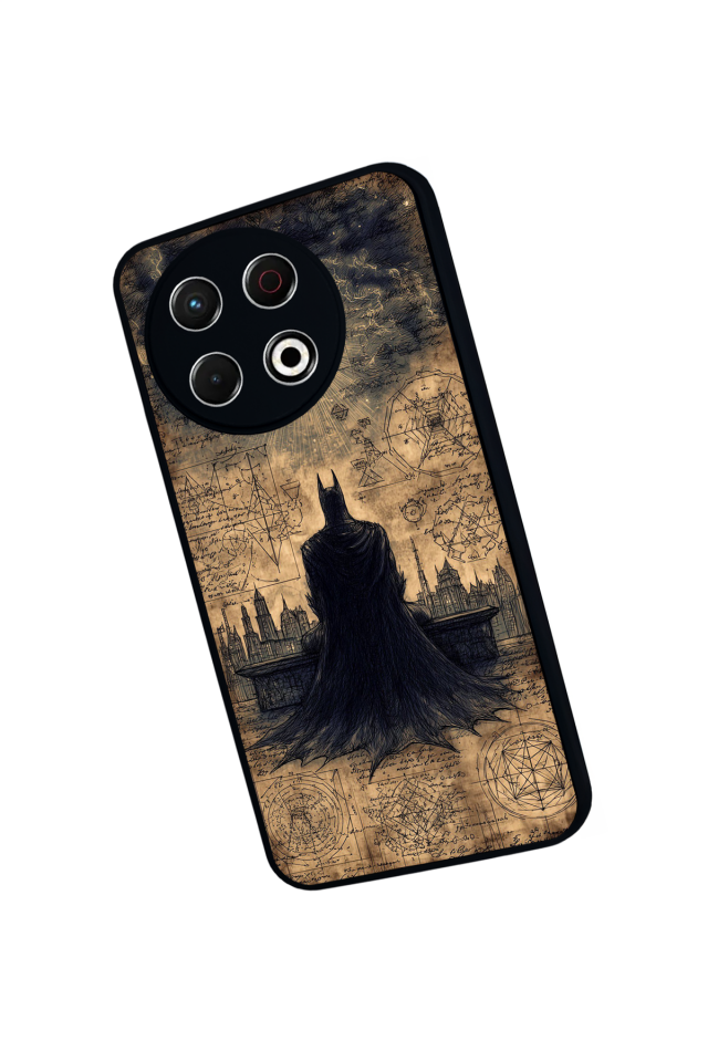 Tecno Spark 30 Pro Uyumlu Batman Tasarımlı Glossy Premium Kılıf