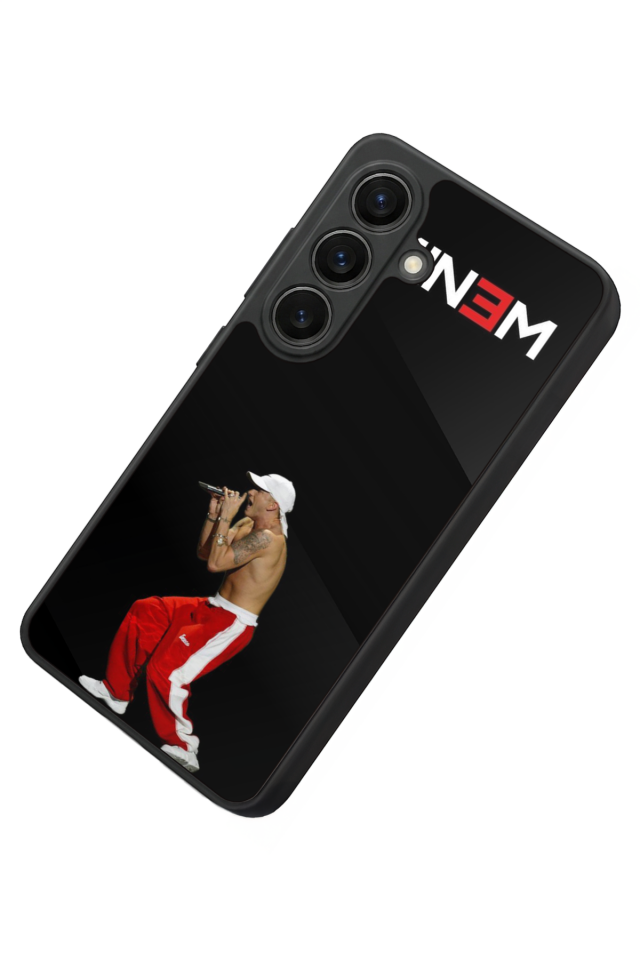 Samsung Galaxy S26 Uyumlu Eminem Tasarımlı Glossy Premium Kılıf