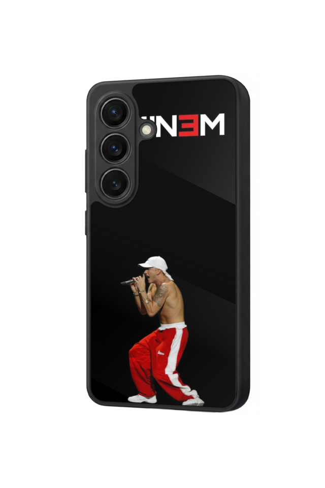 Samsung Galaxy S26 Uyumlu Eminem Tasarımlı Glossy Premium Kılıf