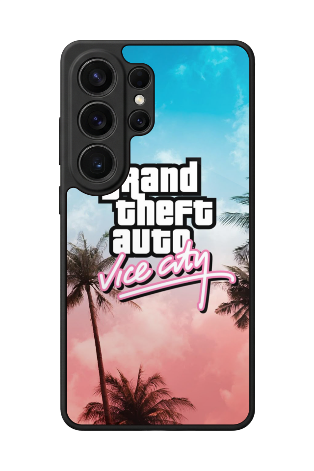 Samsung Galaxy S26 Ultra Uyumlu GTA Tasarımlı Glossy Premium Kılıf