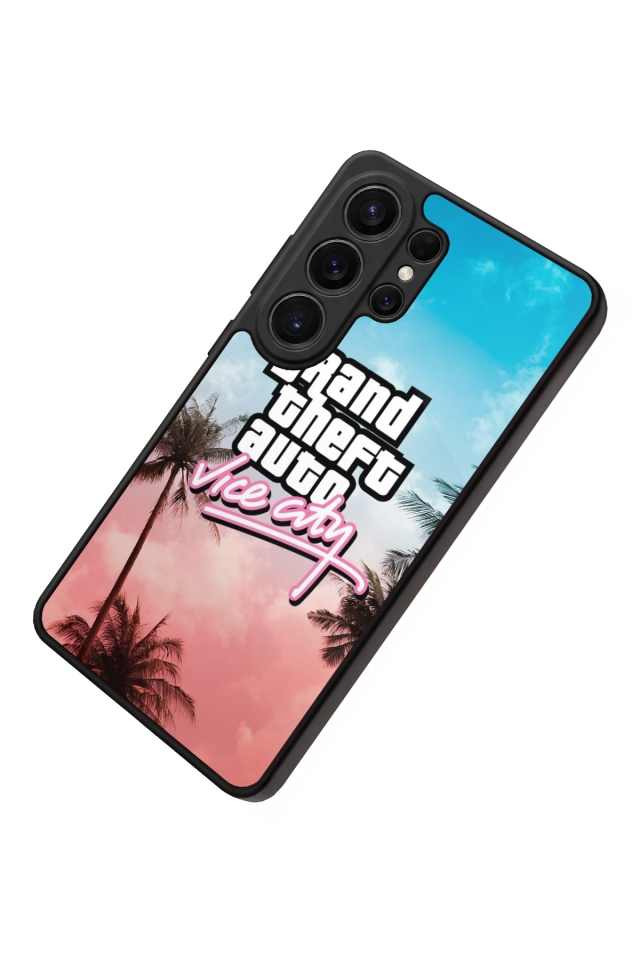 Samsung Galaxy S26 Ultra Uyumlu GTA Tasarımlı Glossy Premium Kılıf