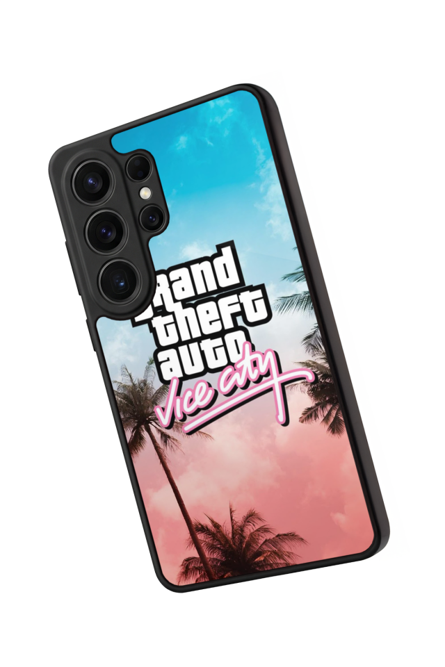 Samsung Galaxy S26 Ultra Uyumlu GTA Tasarımlı Glossy Premium Kılıf