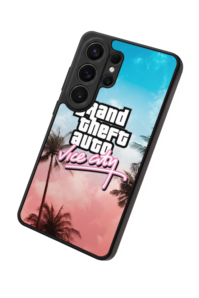 Samsung Galaxy S26 Ultra Uyumlu GTA Tasarımlı Glossy Premium Kılıf