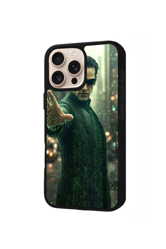 iPhone 15 Pro Uyumlu MatriiPhone 15 Pro Tasarımlı Glossy Premium Kılıf