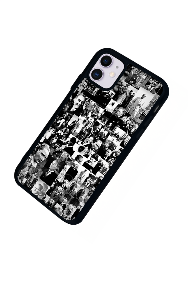 iPhone 11 Uyumlu Mustafa Kemal Ataturk Tasarımlı Glossy Premium Kılıf