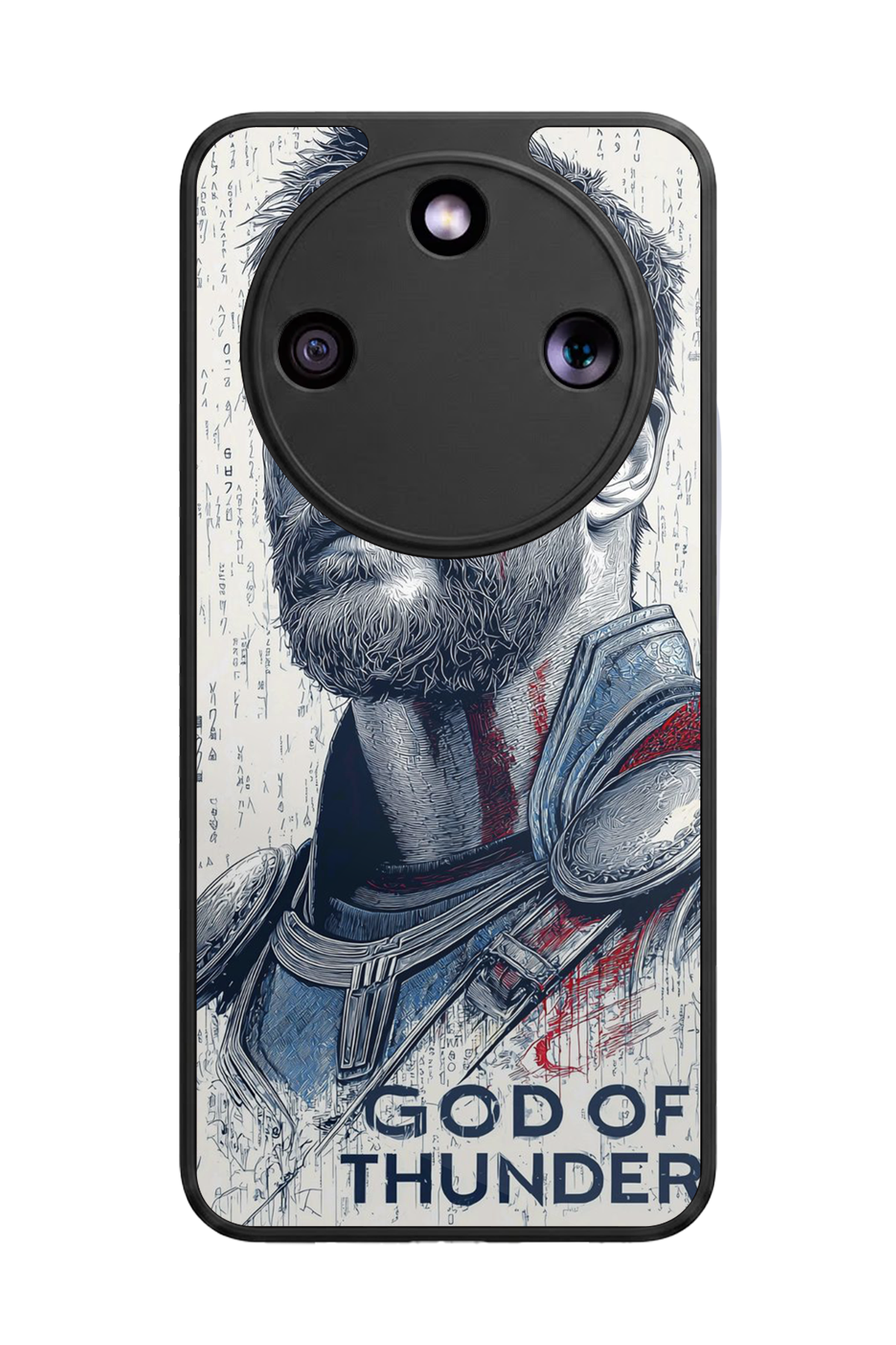 Honor Magic 8 Lite Uyumlu Thor Tasarımlı Glossy Premium Kılıf