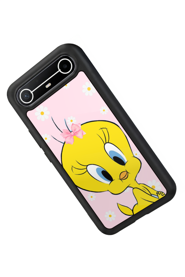Tecno Spark Slim 5G Uyumlu Tweety Tasarımlı Glossy Premium Kılıf