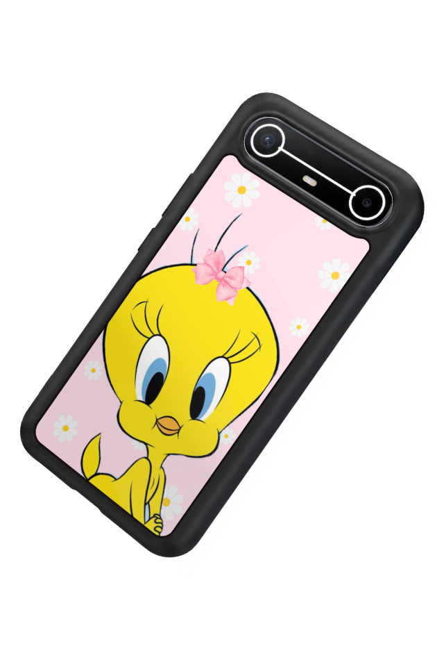 Tecno Spark Slim 5G Uyumlu Tweety Tasarımlı Glossy Premium Kılıf