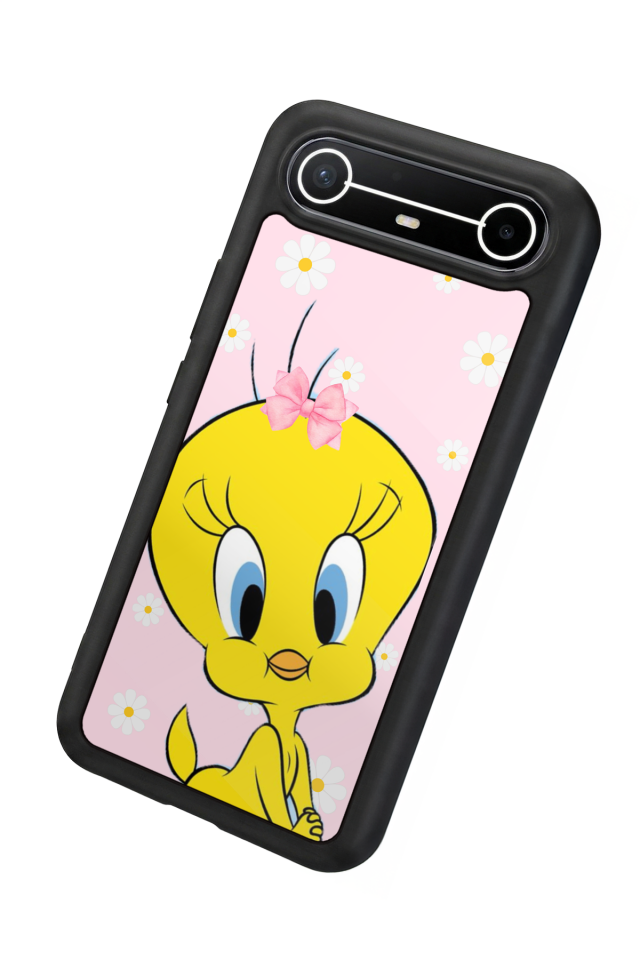 Tecno Spark Slim 5G Uyumlu Tweety Tasarımlı Glossy Premium Kılıf