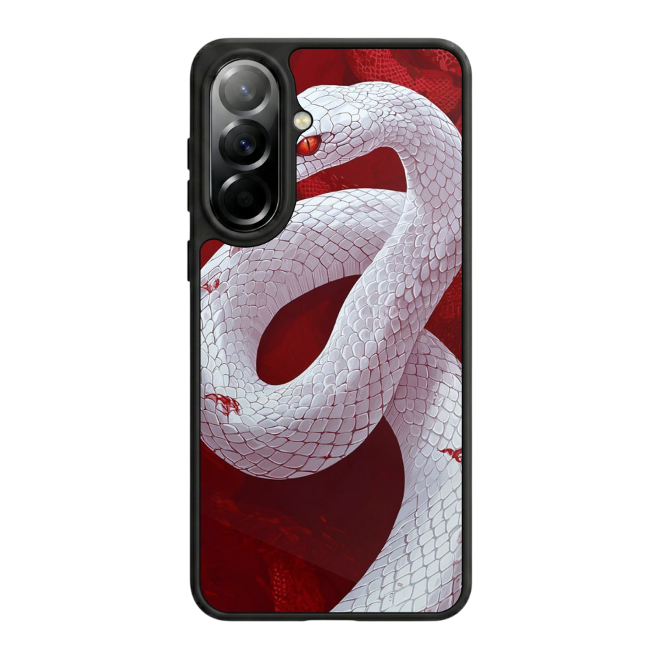 Samsung Galaxy A57 Uyumlu Yılan Tasarımlı Glossy Premium Kılıf