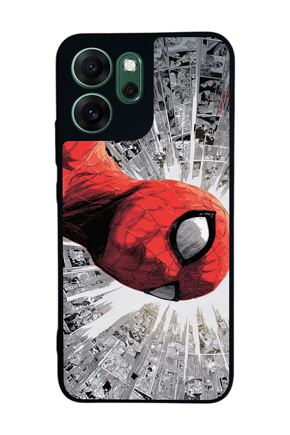 Oppo Reno 14F Uyumlu Spider Man ( Örümcek Adam ) Tasarımlı Glossy Premium Kılıf