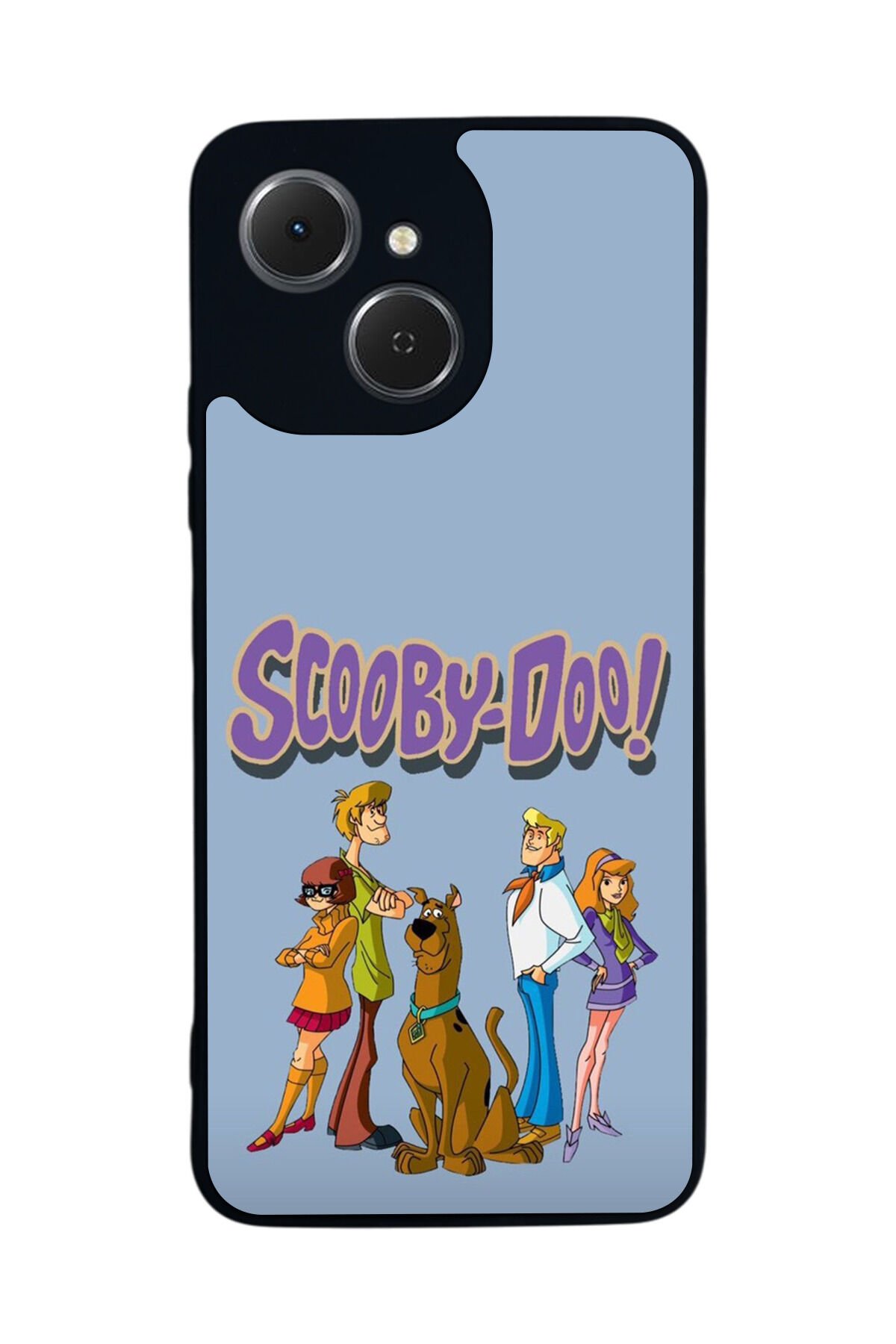 Tecno Spark 40C Uyumlu Scooby Doo Tasarımlı Glossy Premium Kılıf