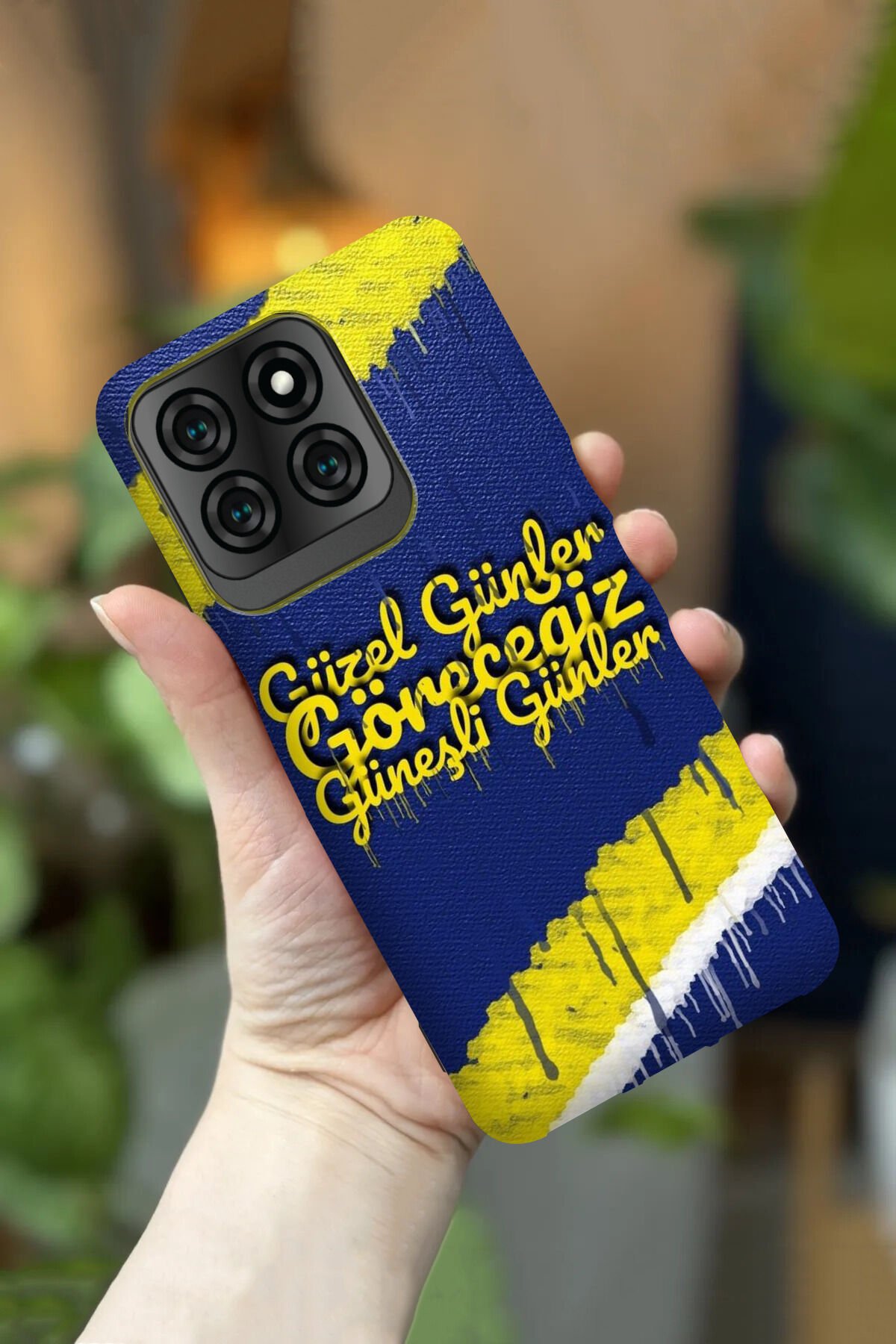 Reeder S71 Uyumlu Kamera Korumalı Futbol Takımı Desenli HD Baskılı Silikon Kılıf