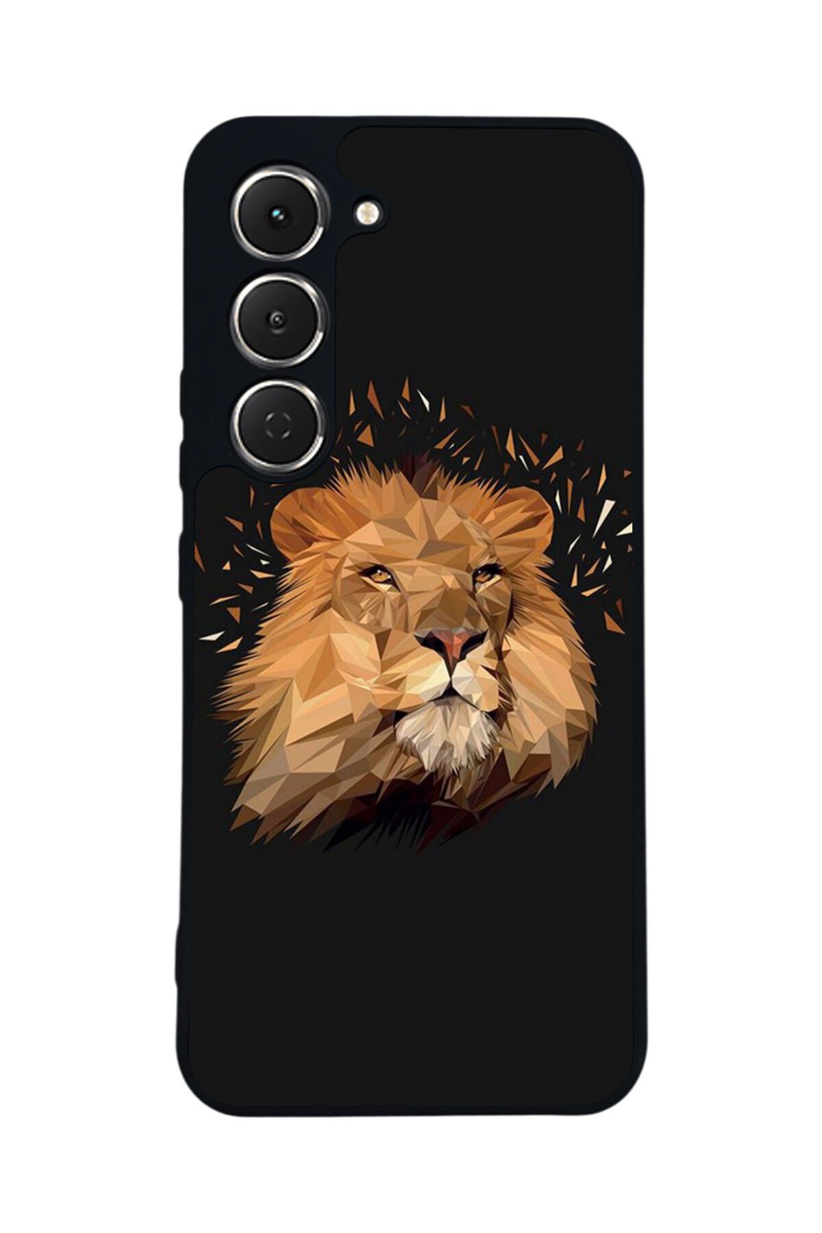 Tecno Spark 40 Pro Uyumlu Aslan Tasarımlı Glossy Premium Kılıf