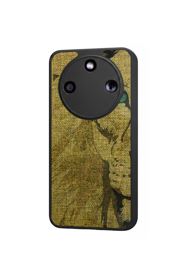 Honor Magic 8 Lite Uyumlu Aslan Tasarımlı Glossy Premium Kılıf