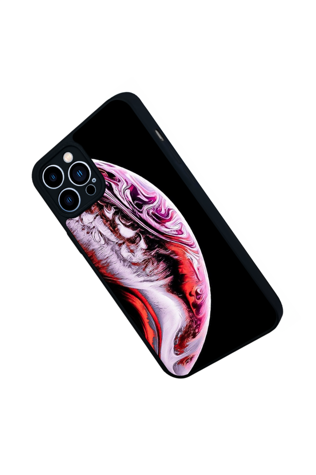 iPhone 12 Pro Max Uyumlu Ay Tasarımlı Glossy Premium Kılıf